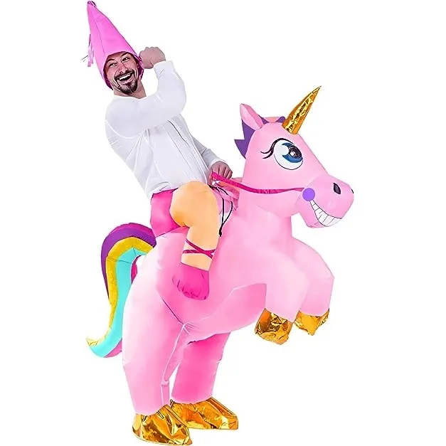 Riding Unicorn Inflatable Costumes