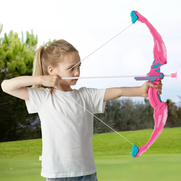 Kids LED Light Up Archery Toy Set