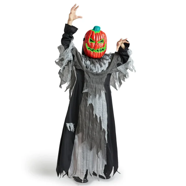 Scary Scarecrow Pumpkin Bobble Head Costume