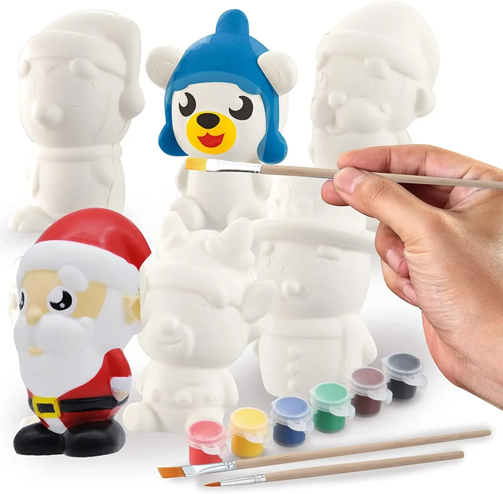 Christmas Squishy Toys Coloring Kit
