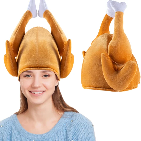 Thanksgiving Roasted Turkey Hat, P