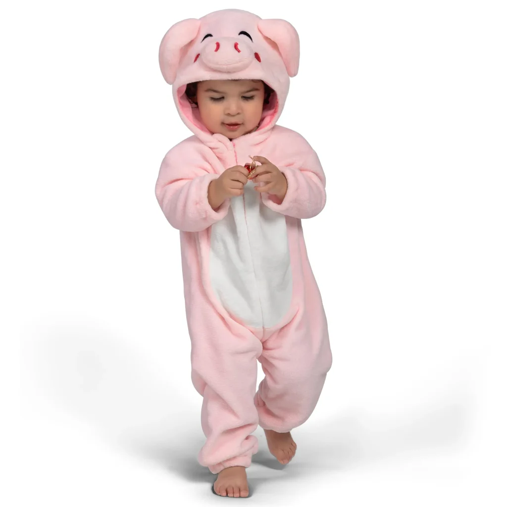 Baby Pink Piggy Pajama