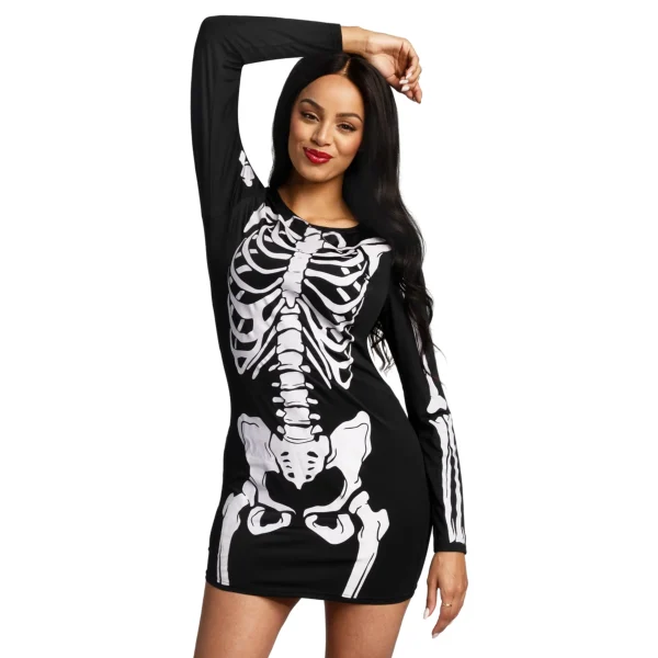 Women Skeleton Glow in the Dark Costume