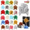 108 PCS Christmas Pull Bows with Ribbon 5” Wide