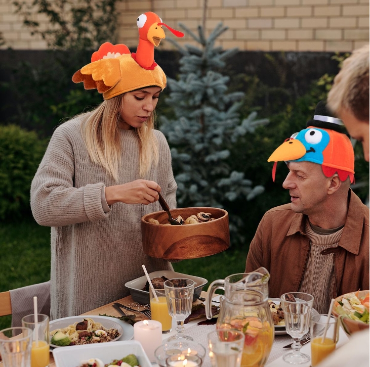 Silly Wacky Thanksgiving Turkey Hat