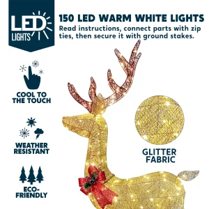 150 LED Lighted Christmas Outdoor Decorations