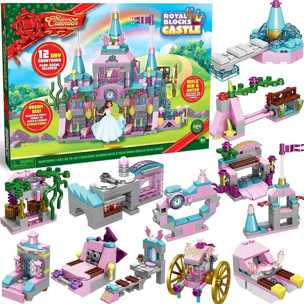 Princess Castle Building Blocks Toys for Child