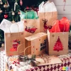 24 Pieces Christmas Kraft Gift Bags 7