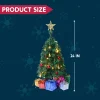 24 inch Pre Lit Tabletop Christmas Tree