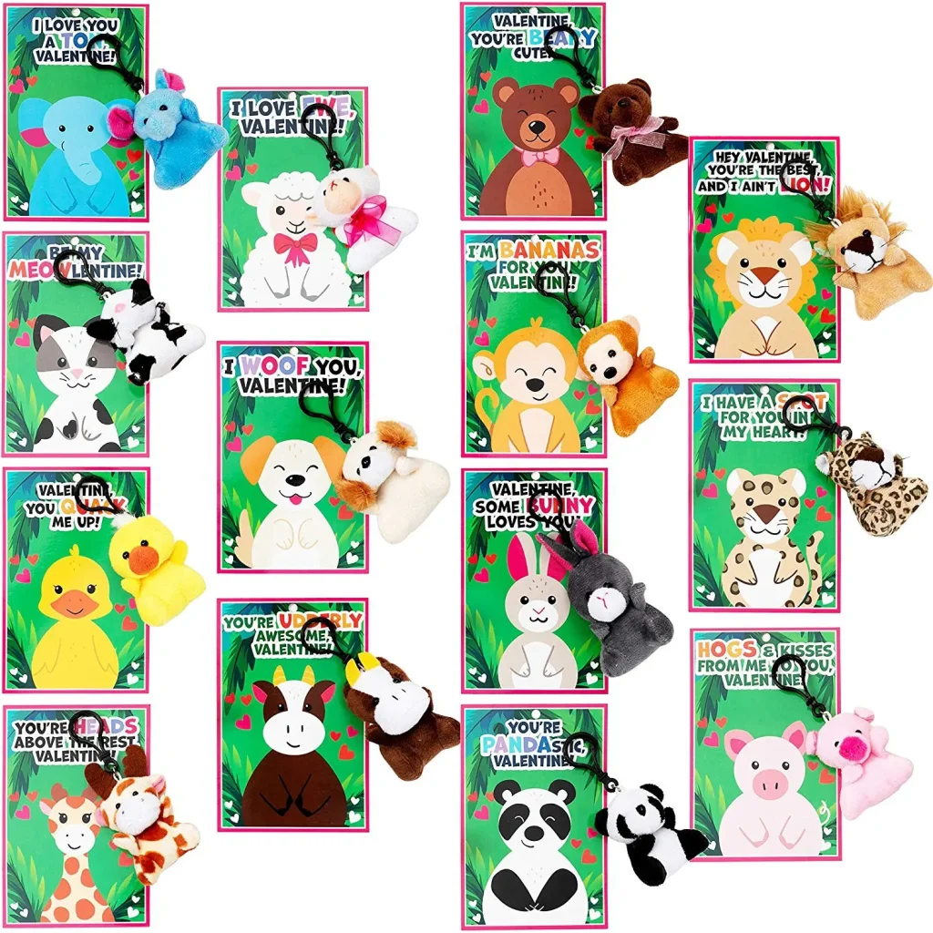 Animal Plush with Cards