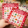 28 Players Christmas Bingo Card Games Set for Kids Xmas Party Board Games