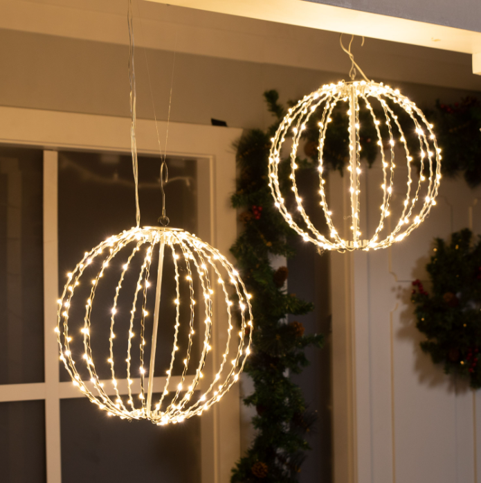 Go Big with Christmas Outdoor Ornaments
