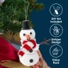 3 Packs Christmas Snowman, Santa, Gingerbread Man Craft Kit