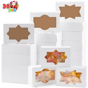 36 Pcs Christmas Cookie Boxes