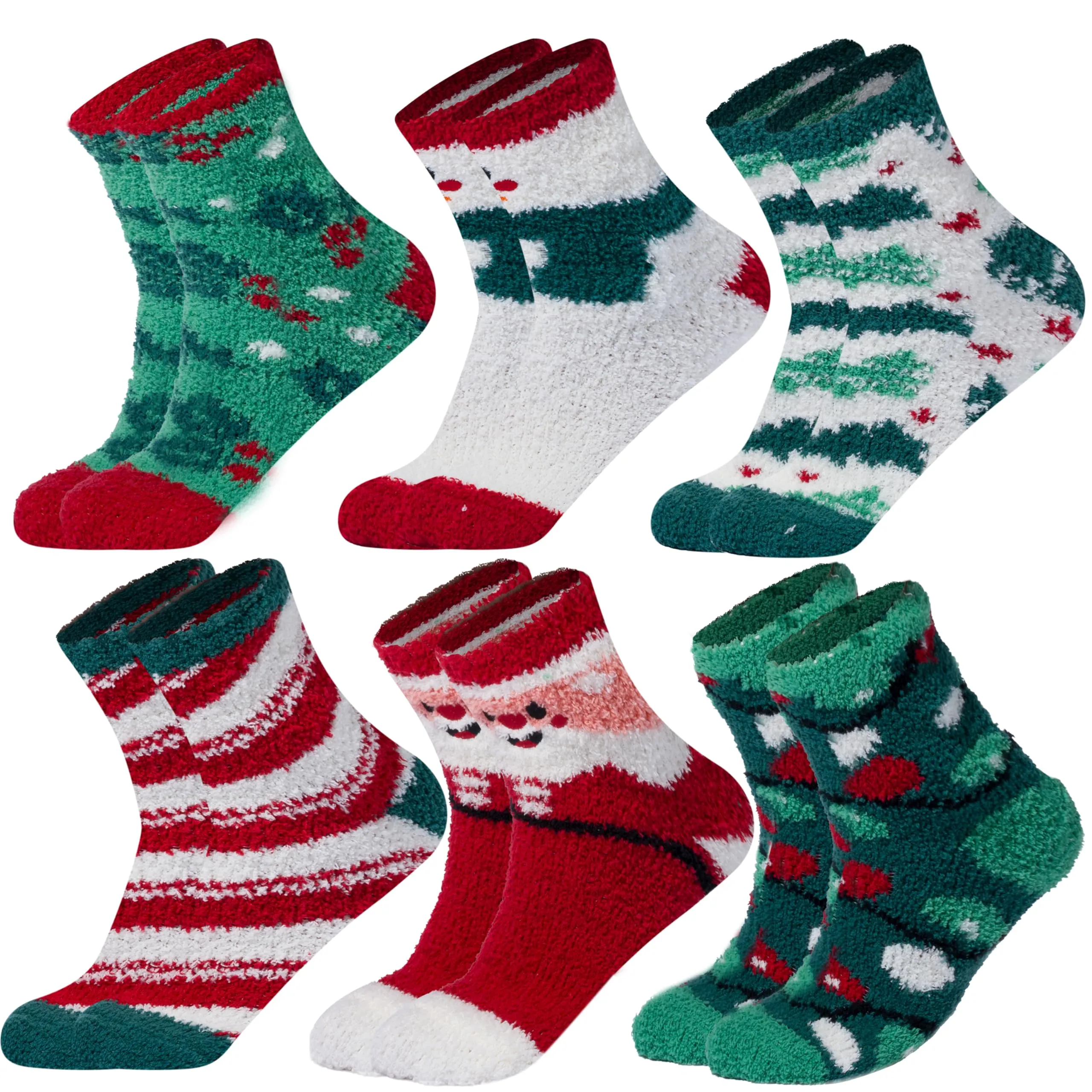 Winter Slipper Socks Fleece Lined Wool Gripper Soft Comfy & Cozy Beige on  OnBuy