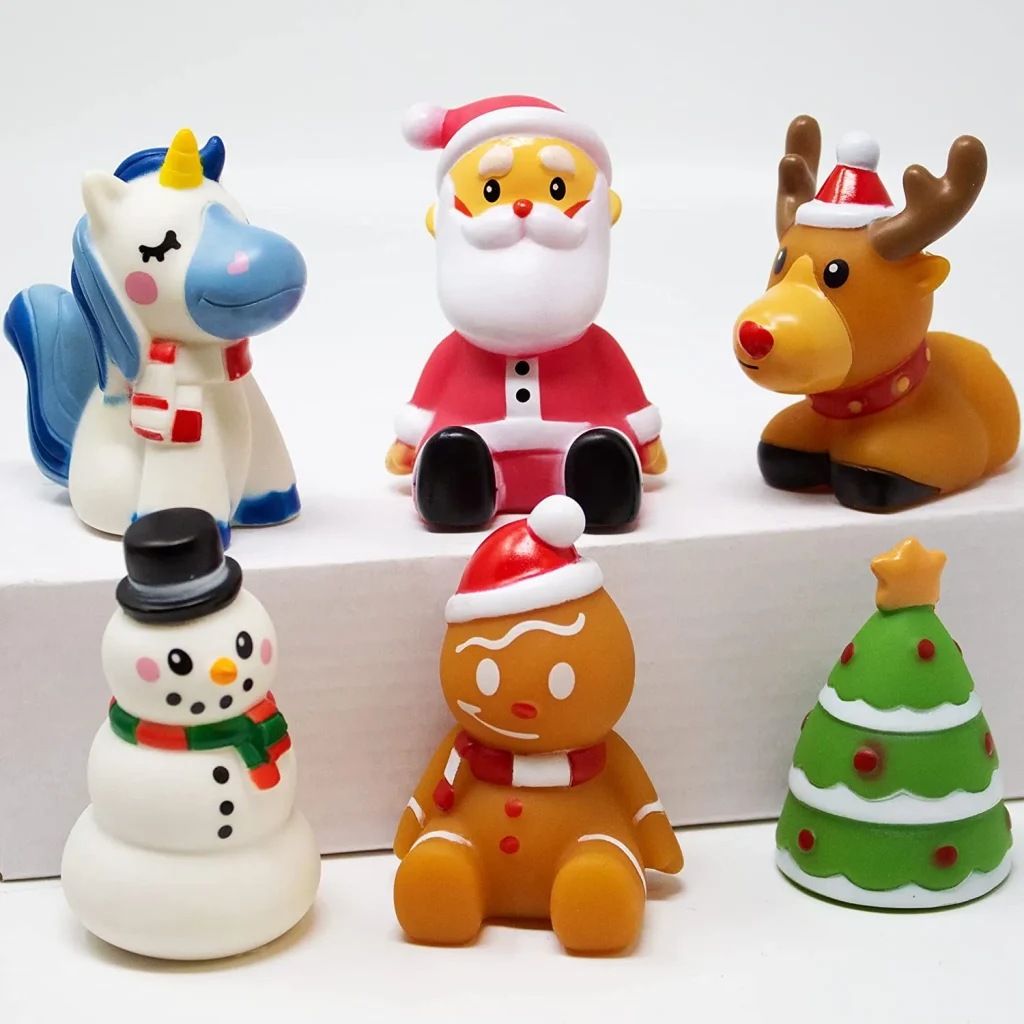 Christmas Goodie Bag Ideas: Characters Bath Toys