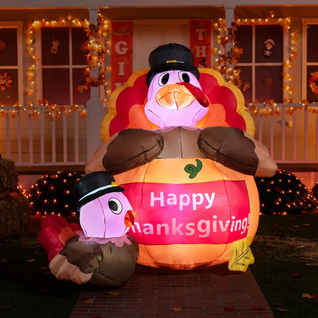 Thanksgiving Turkey Inflatable Decoration