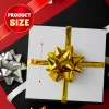 75Pcs 3in Christmas Self Adhesive Gift Bows