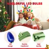 Christmas 9 Packs LED Light Up Bulb Headband