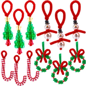 40 Christmas Beaded Ornaments Crafts