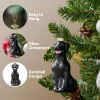 Christmas Dog Black Labrador Ornament
