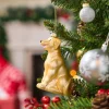 Christmas Dog White Labrador Ornament