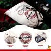 Christmas Drawstring Gift Bag Santa Burlap Sack 26