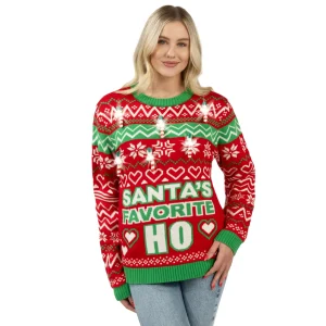 Christmas Funny Santa Pullover Long Sleeve Ugly Sweater