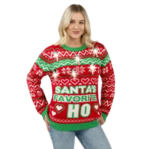 Christmas Funny Santa Pullover Long Sleeve Ugly Sweater