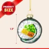 Christmas Glass Blown Sushi Food Ornament