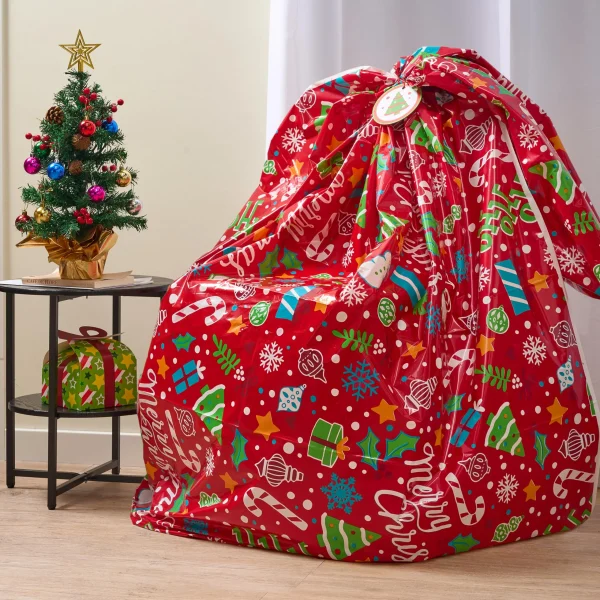 Christmas Jumbo Bicycle Bag 60” x 72”