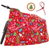 Christmas Jumbo Bicycle Bag 60” x 72”,Large Xmas Present Gift Bags