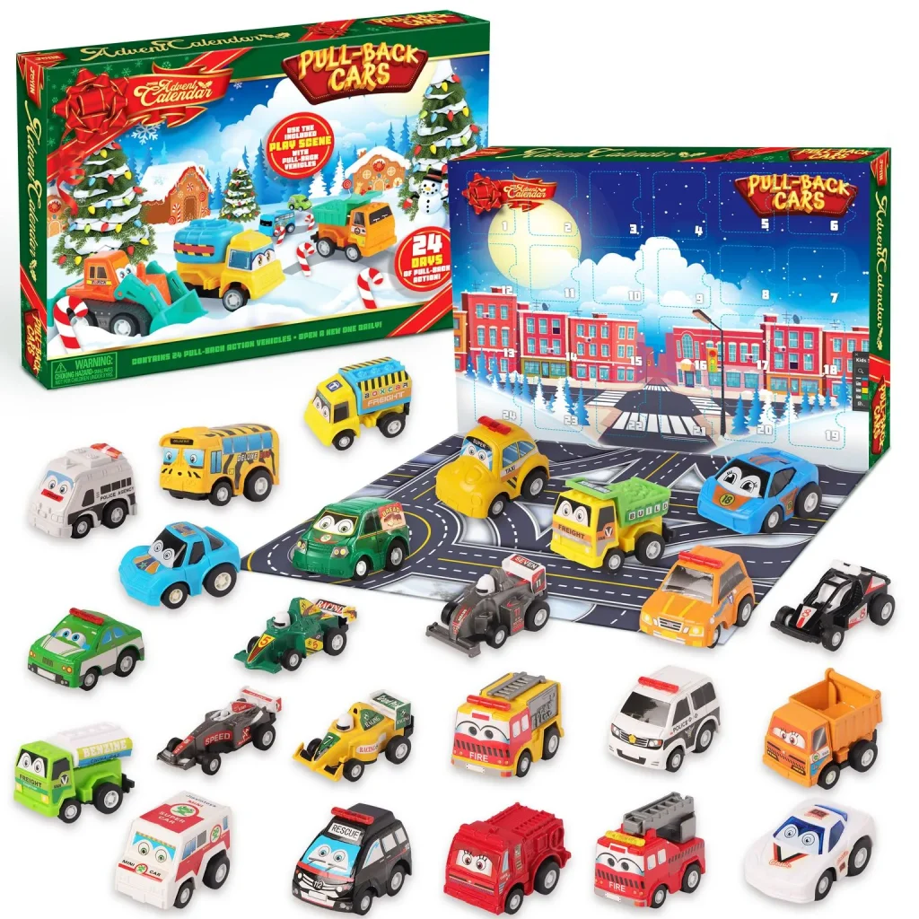 Vehicles Christmas Advent Calendar