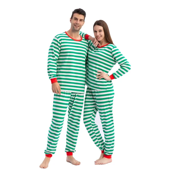 Christmas Matching Family Pajamas Set Holiday Sleepwear Loungewear
