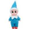 Christmas Soft Plush Blue Elf Doll for Christmas Decor