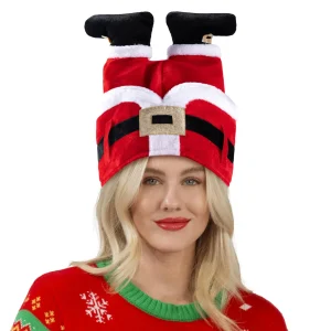 Christmas Wiggling Dancing Santa Pants Hat