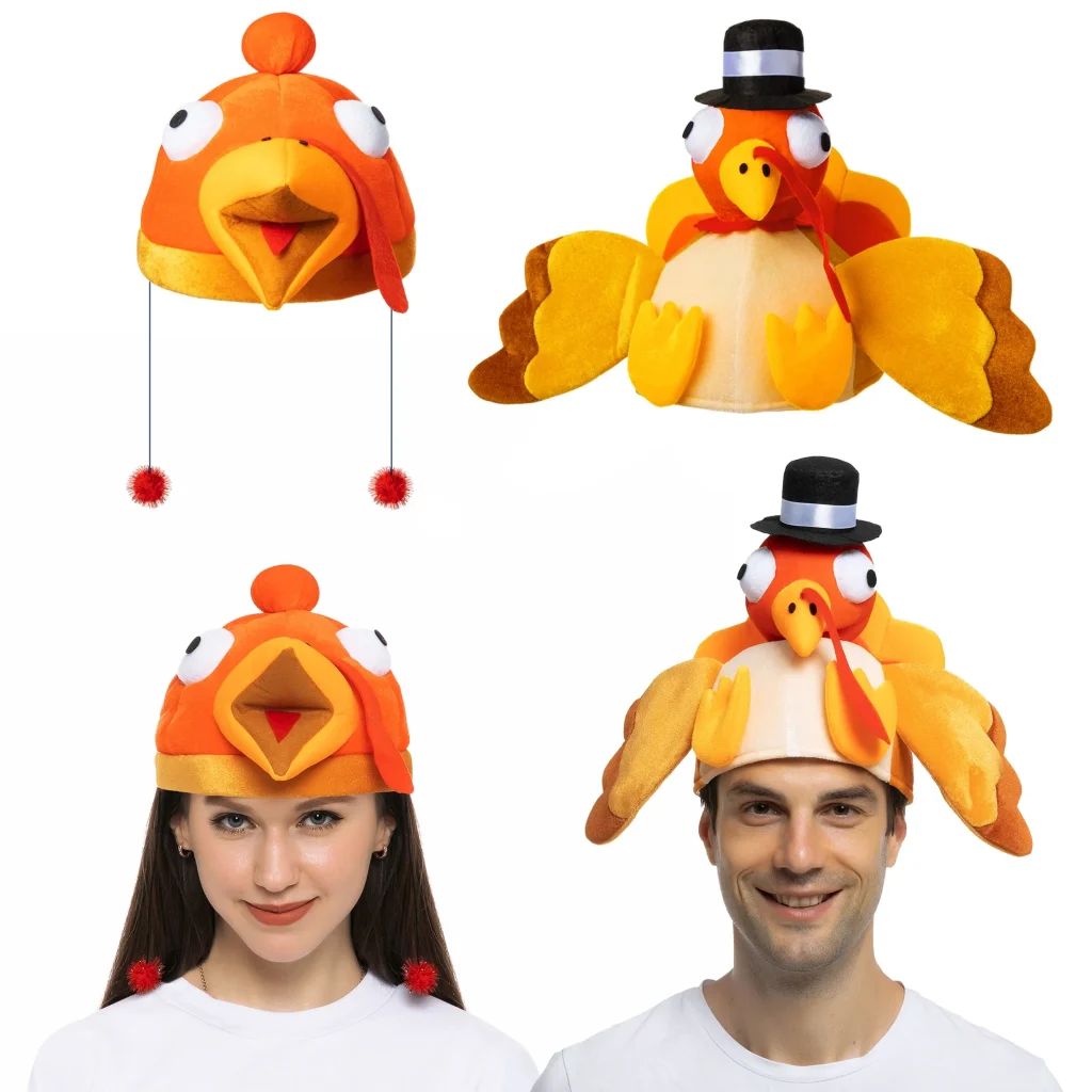 Red Thanksgiving Turkey Hat