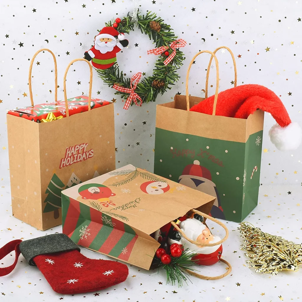 Christmas Paper Gift Bags