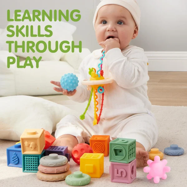 Toddler Toys 6-12 Months - 20PCS Montessori Toys