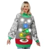 Women's Christmas Tree Ugly Long Sweater