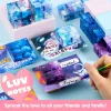 28 Packs Valentine Cards with Infinity Magic Cube