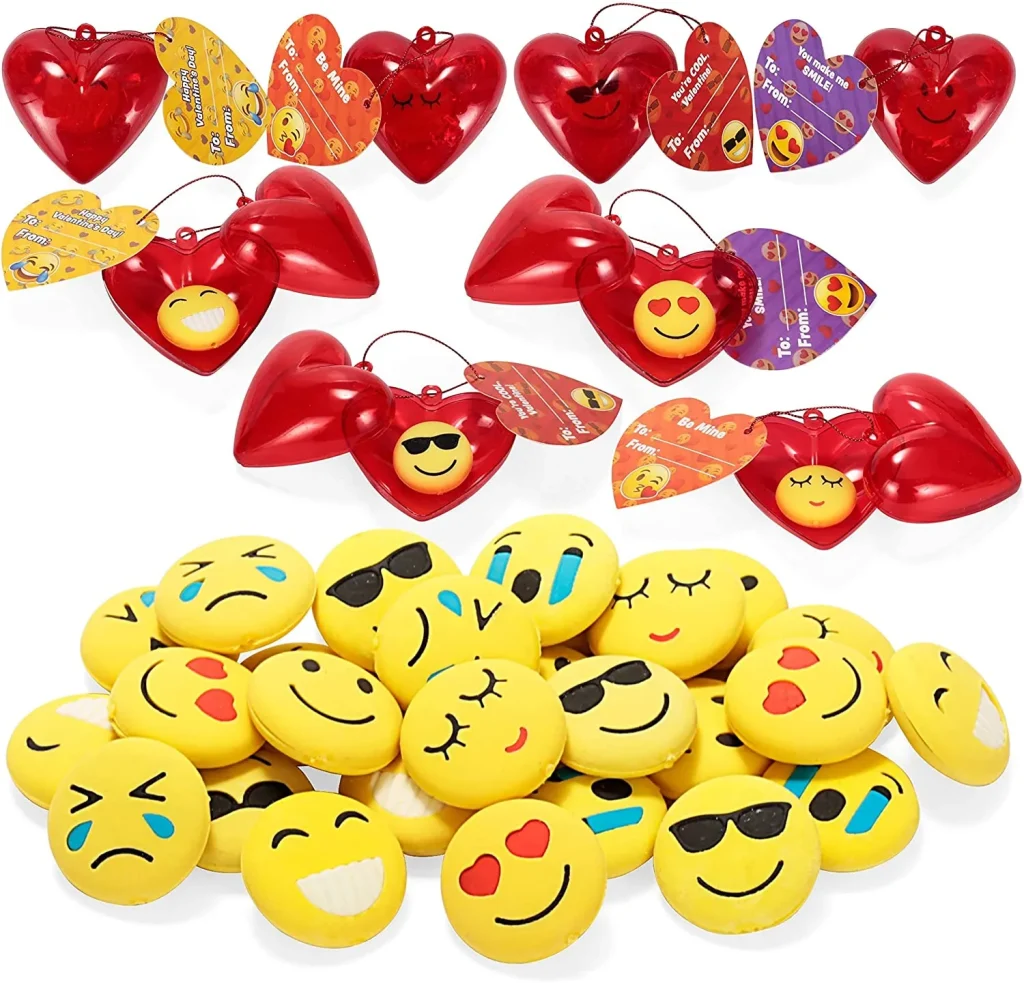 Valentine Expression Eraser Hearts 