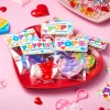 30 Packs Valentine Cards with Heart Shape Fidget Toys