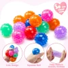 30 Packs Valentine's Stretchy Balls with Cards