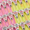 36 Packs Valentines Day Gift Bulb Cards with Glow Sticks