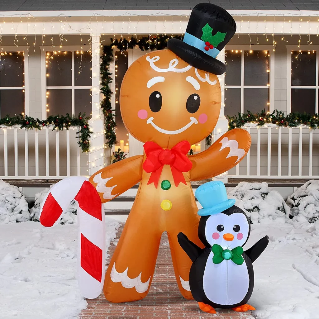 What Are the Benefits of Using Christmas Inflatable Decorations over Traditional Ones?
