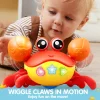 Interactive Crab Toy with Intelligent Sensor