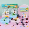 24 Packs Valentines Party Gift Cards with Insect Building Block