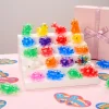36 Packs Valentine’s Day Heart Gift Cards with Water Jelly Squishy Toys