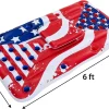 6x3ft Inflatable Pool Pong Float with Cooler